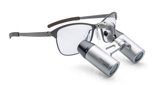 Magnifying Glasses iMag 4.0x-6.0x Titanium Paris Flip-Up - made with Swarovski Optics