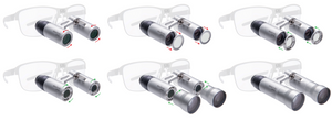 Oculaires d'appoint Macro-Line 1.5x pour oculaires de lunettes-loupes Swarovski/Zeiss