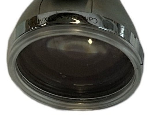 Lupenbrille Carl Zeiss Spritzschutz auf Okular