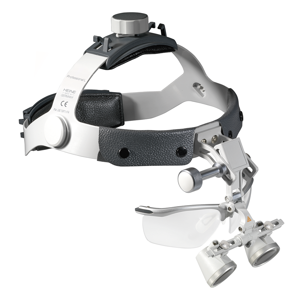 Lupenbrille Heine HR Kopfband & S-Guard 2.5x